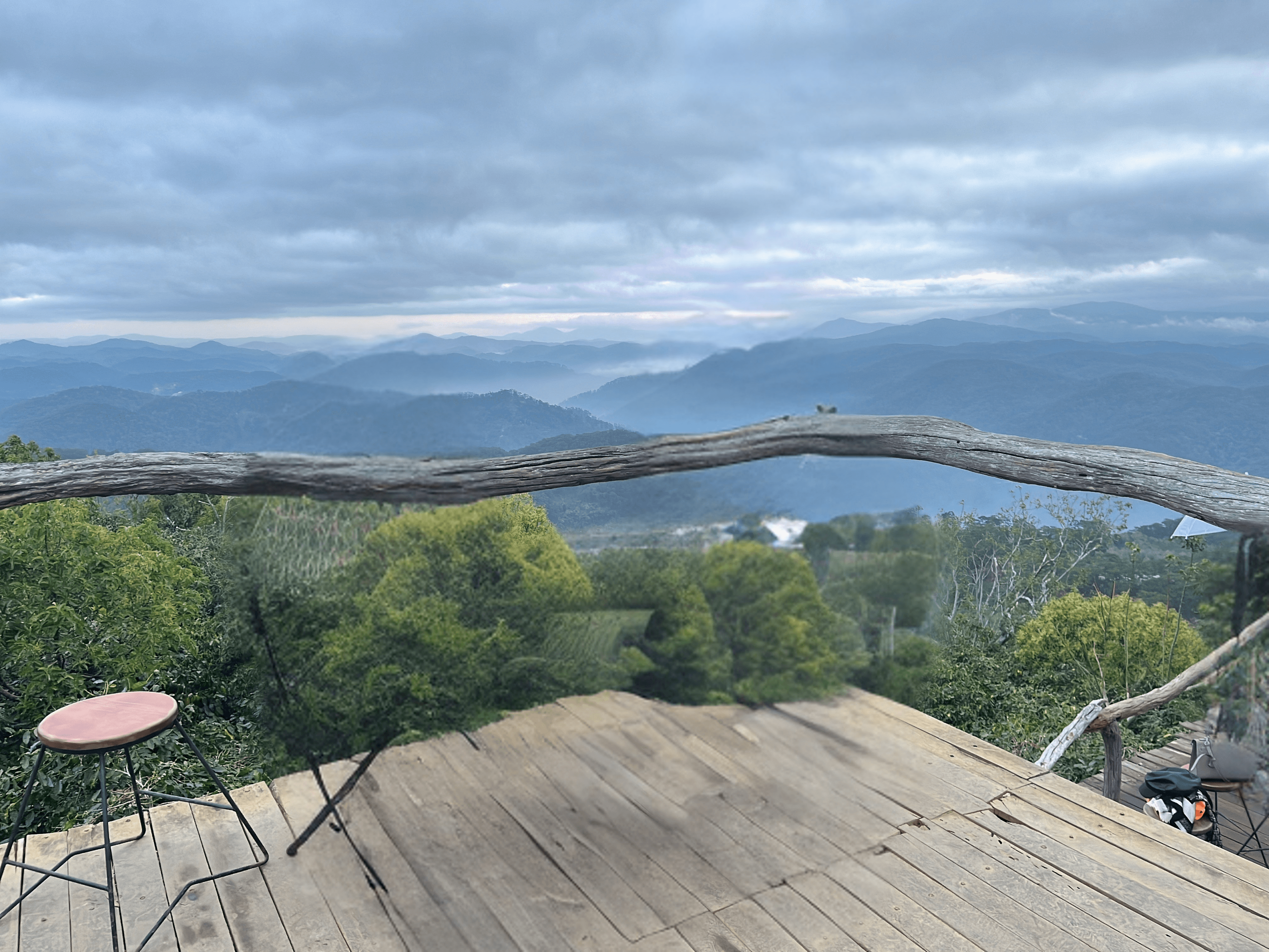 Picture taken by Anish at Cloud Hunting and The Glow of Dawn, Dalat, Vietnam