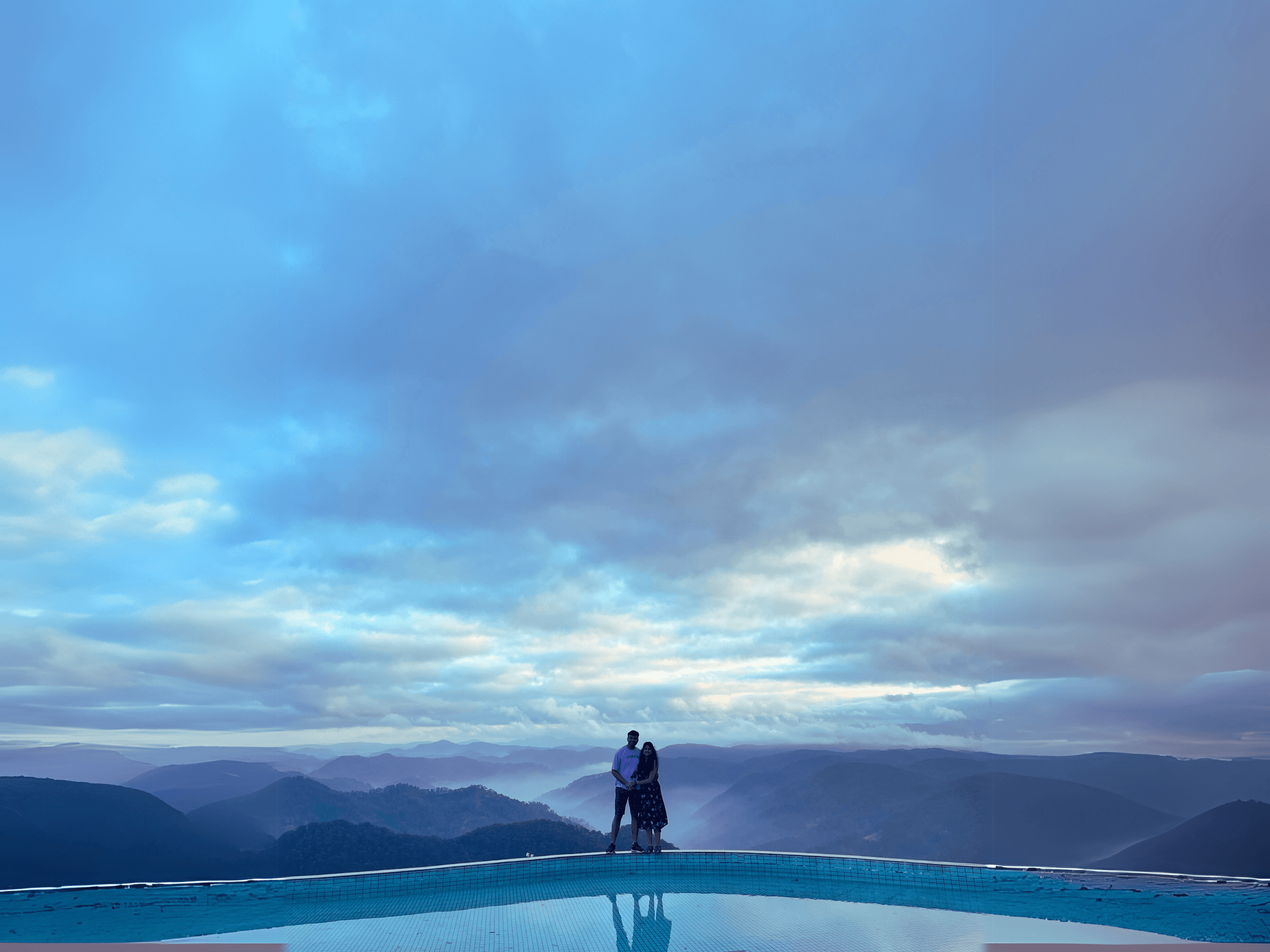 Picture taken by Anish at Cloud Hunting and The Glow of Dawn, Dalat, Vietnam